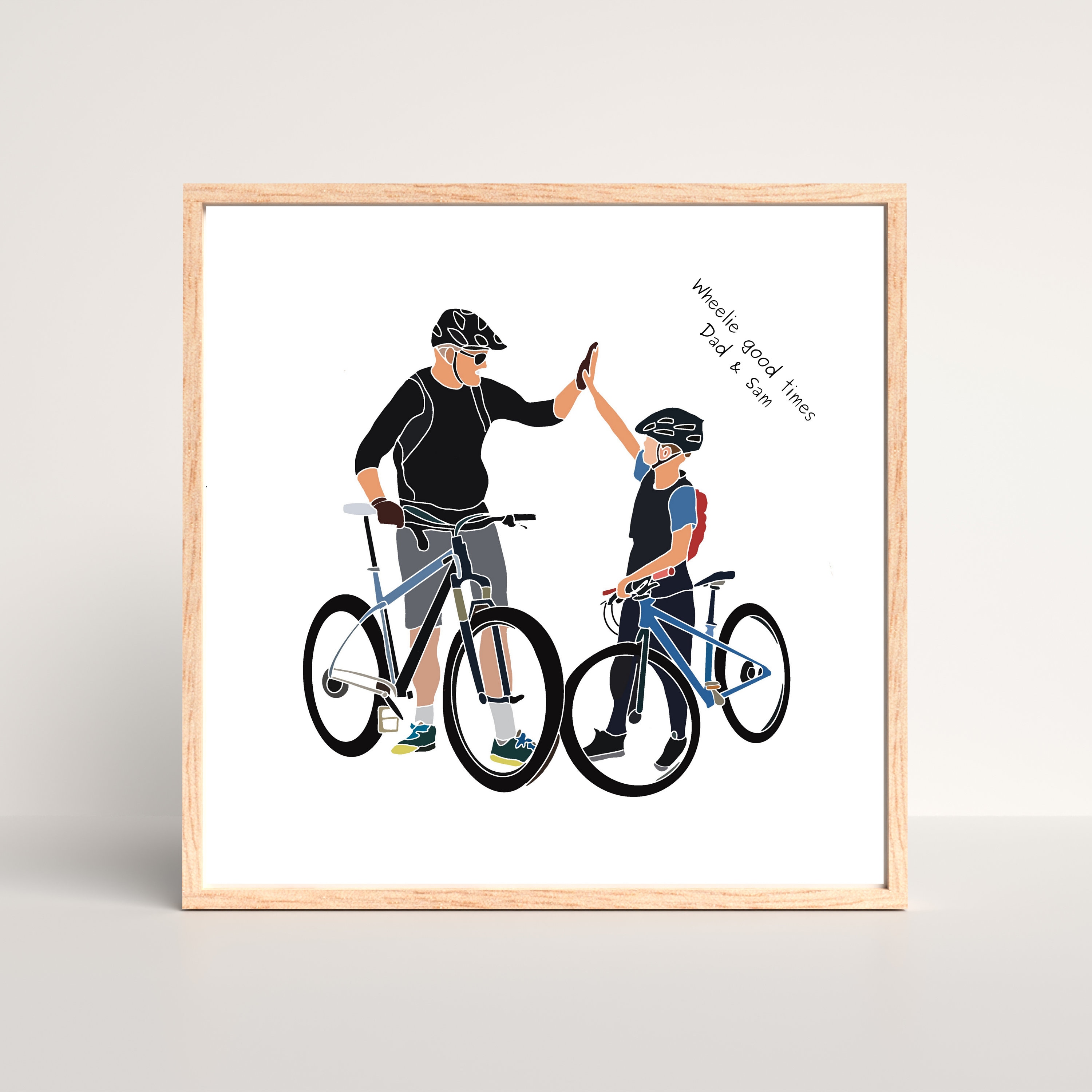 Vater sohn bike geschenk España