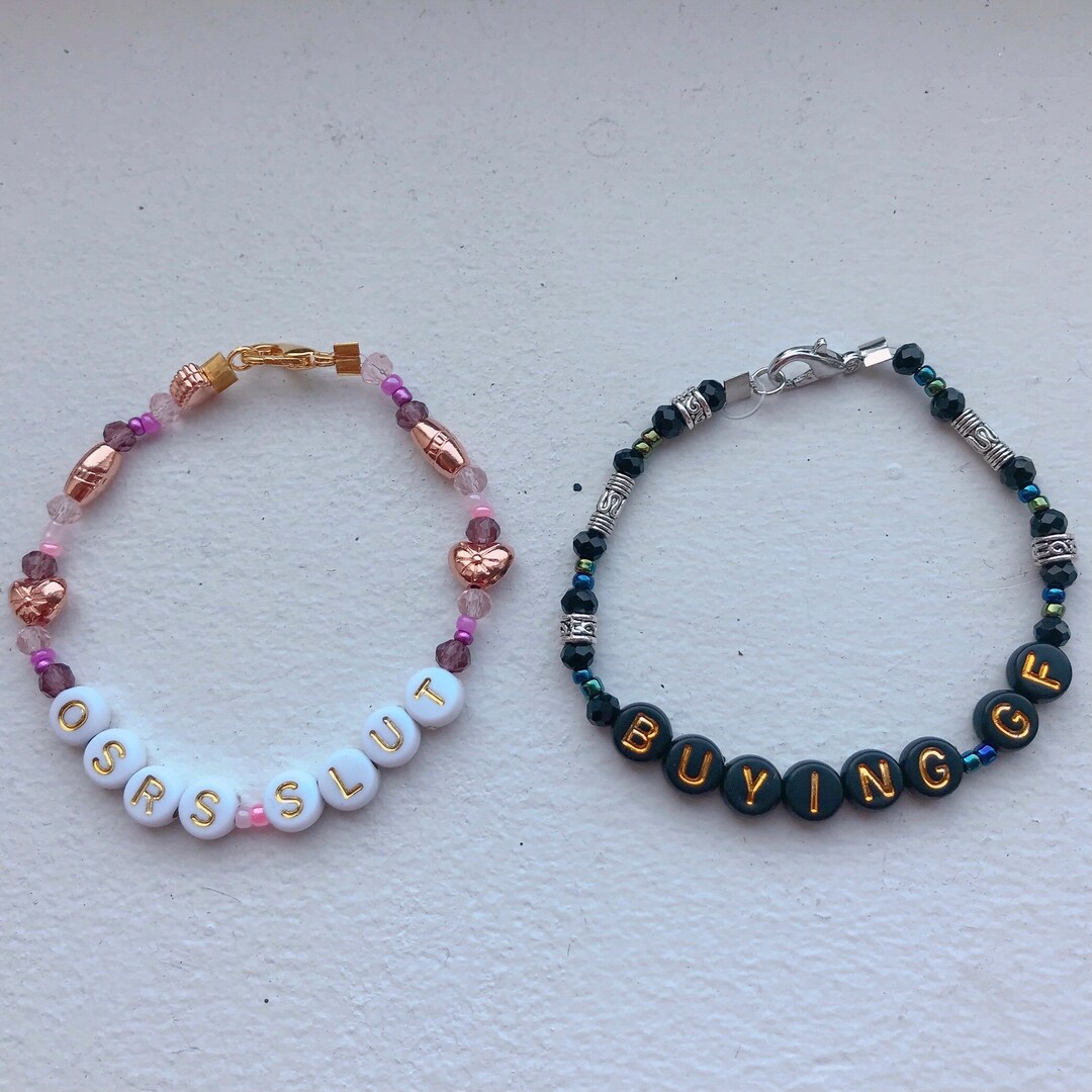 Runescape Handmade Bracelets OSRS Slut Buying GF Lumbridge Etsy