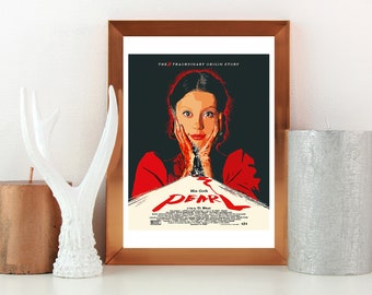 Pearl Digital Art Poster Print | Printable Wall Art | Horror Movie Photo. Horror Movie Gifts | Digital Download