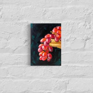 Raisins - Peinture acrylique originale sur toile - Art contemporain