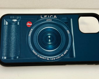 Put a camera on your iPhone. Unique iPhone case that looks like a Leica.