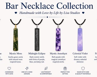 Handmade Bar Necklace Collection