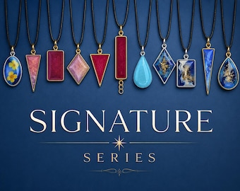 Signature Series Resin Necklace Collection