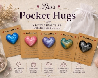 Handmade Resin Pocket Hug