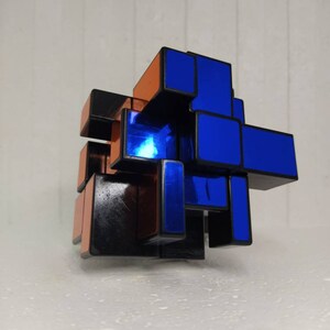 Horror mirror bump cube 3x3 sticker set image 6