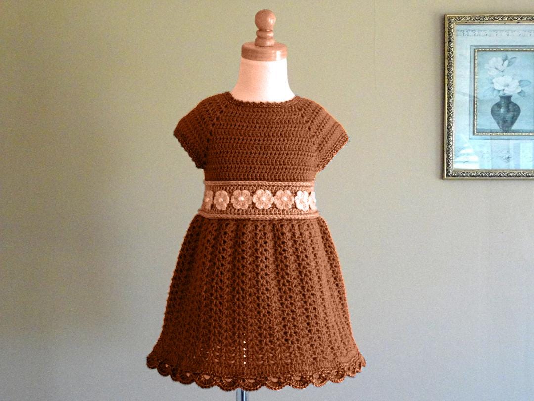 39 Adorable Crochet Patterns for Girls’ Dresses to Make for Special Occasions and... 18 Crochet Pattern # 7 Toddler Dress Crochet Dress