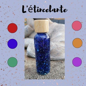 Bouteille poussière lumineuse