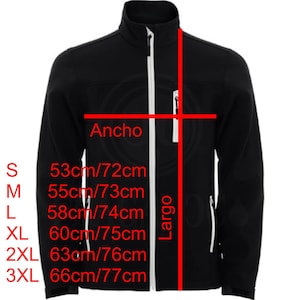 Chaqueta cortavientos softshell Bm con logos motor para moteros. Personalizada con vinilo textil de 1ra calidad. mw imagen 5