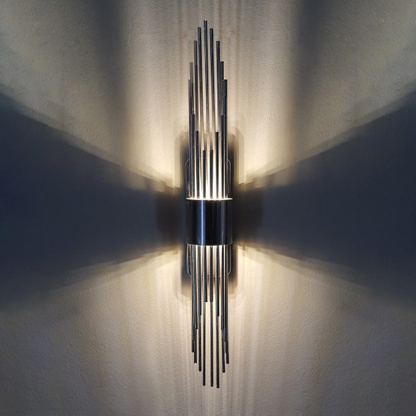 Battery Wall Light Etsy