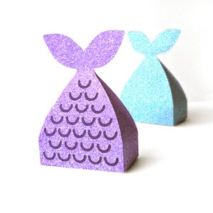 Enchanting Mermaid Tail Gift Box SVG Perfect for Candy or Small Gifts ...