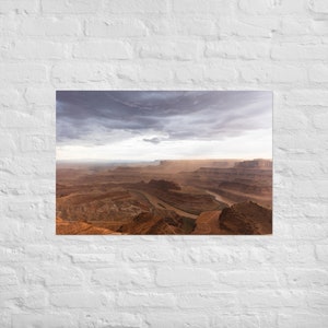 Moab Canyonlands Sunset Print | Utah | Wall Art | Landscape Photography | Matte Poster