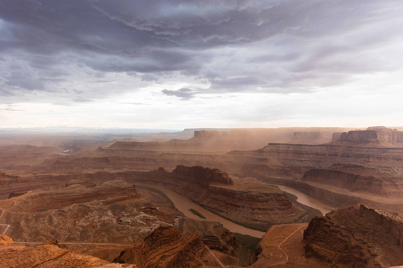 Moab Canyonlands Sunset Print Utah Wall Art Landscape Photography Matte Poster image 3