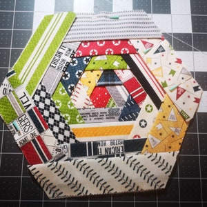 Hexi Manx Quilting Pattern by White Gecko Craft Lounge