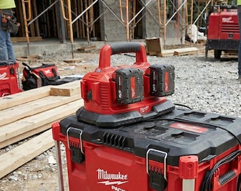 Soporte para cargador Milwaukee M18 Packout - Milwaukee Hackout