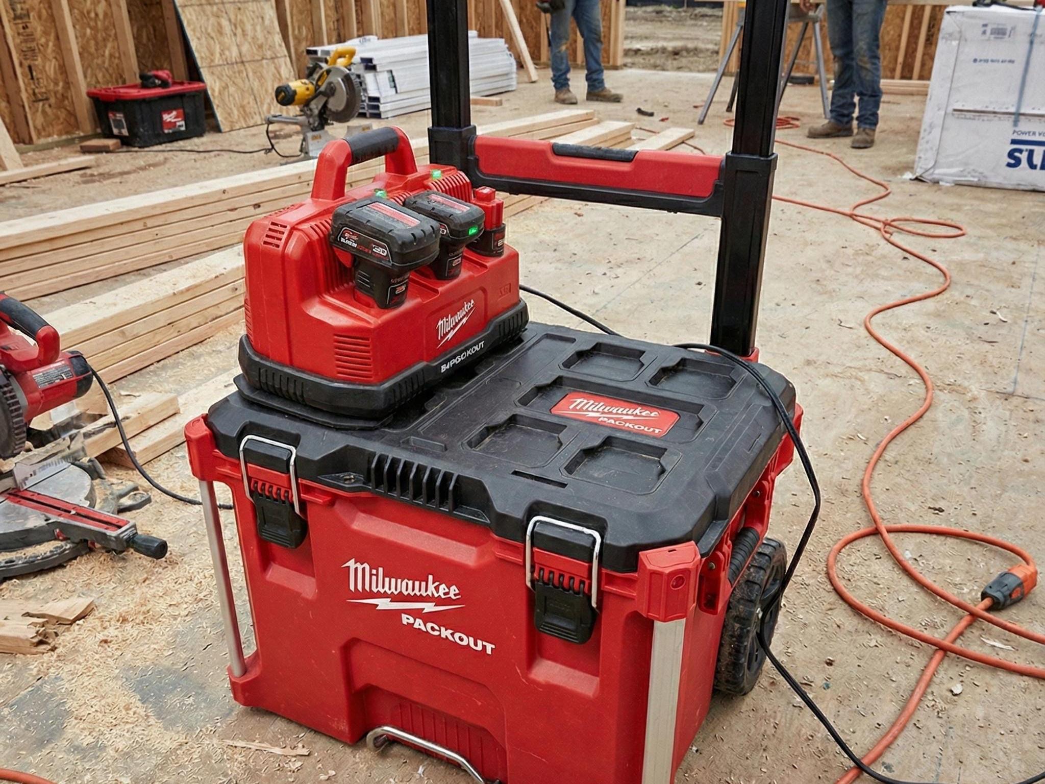 Adaptateur Packout pour station de charge rapide Milwaukee - Milwaukee Hackout