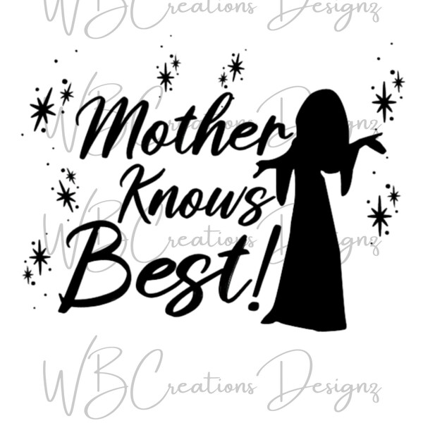 Mother Knows Best - Etsy