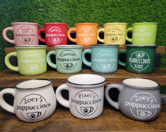 Mini Puppuccino Mugs (personalizable) ORIGINAL