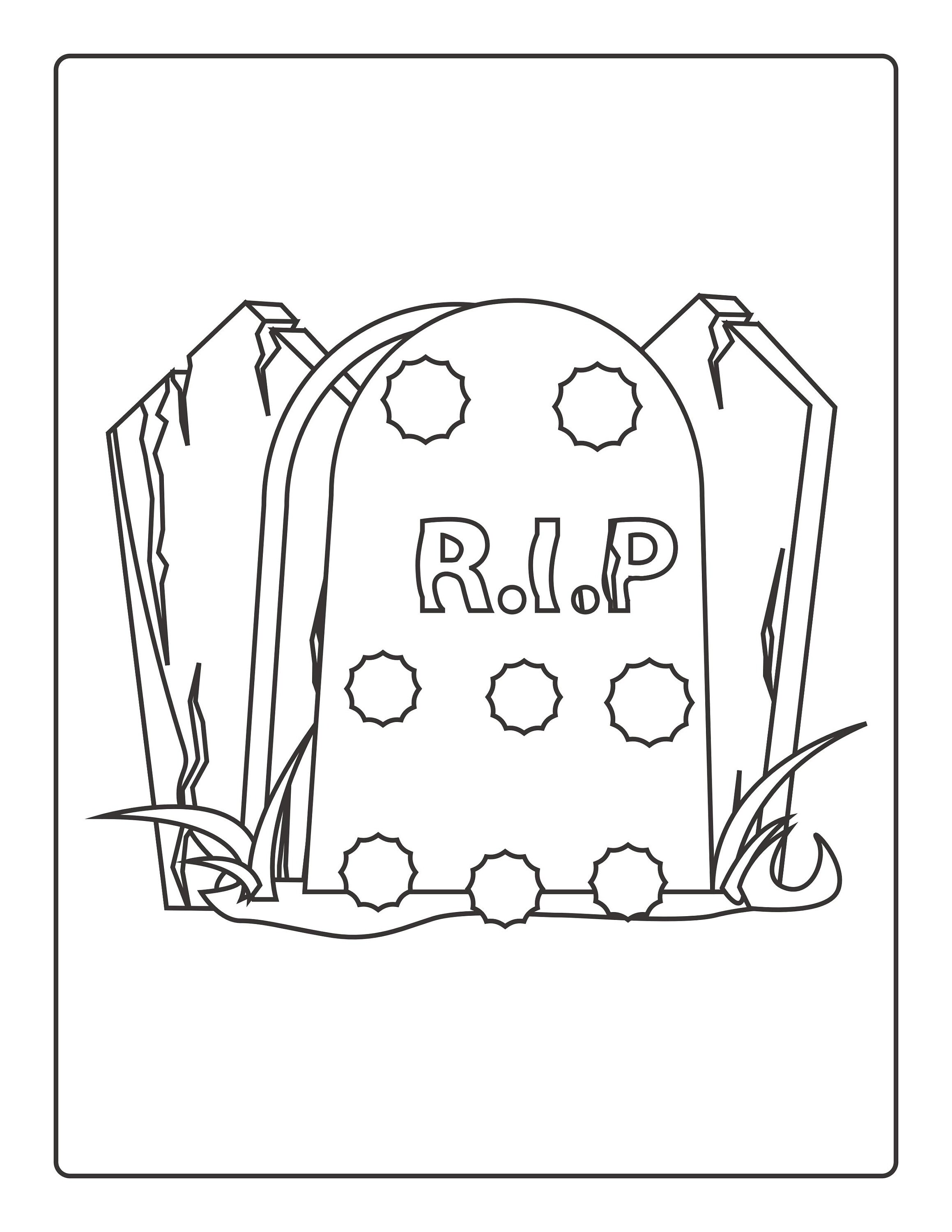 Halloween Kid and Adults Coloring Pages - Etsy