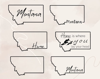 Montana SVG, Montana t-shirt digital download, Montana SVG for cricut