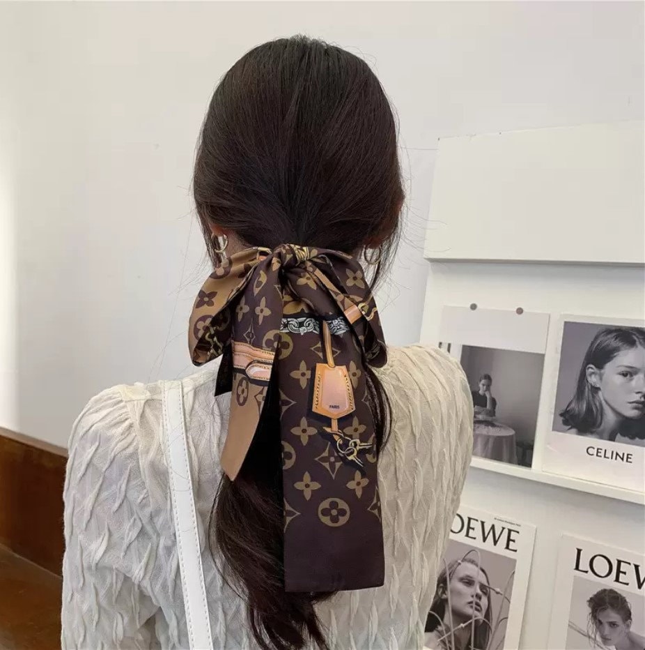 Louis Vuitton - Authenticated Logomania Scarf - Cotton Black for Women, Very Good Condition