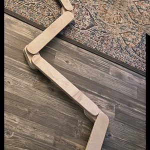 Wooden Balance Beam, Montessori balance toy, balance board