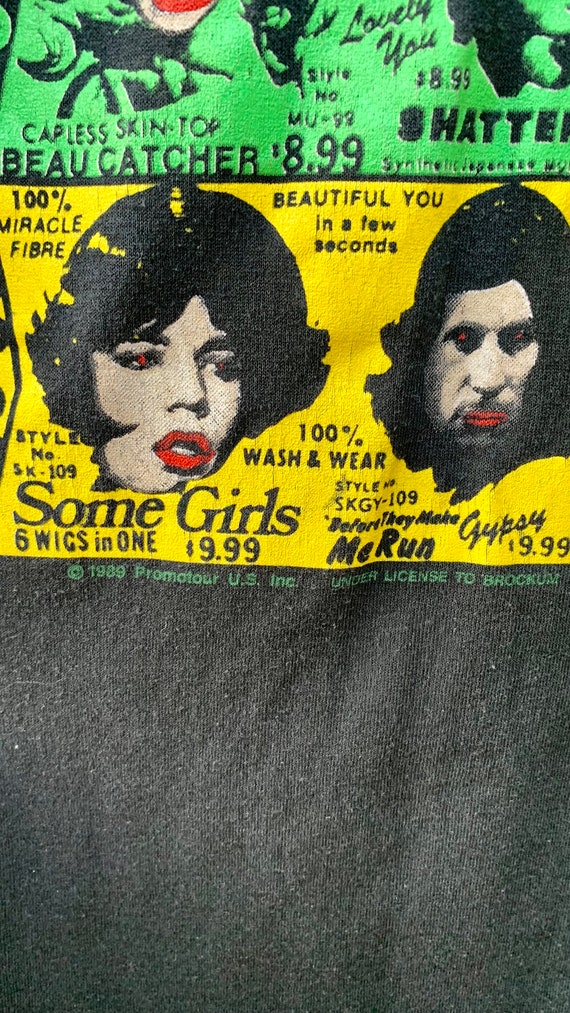 Vintage Rolling Stones Some Girls Album Cover Aut… - image 5