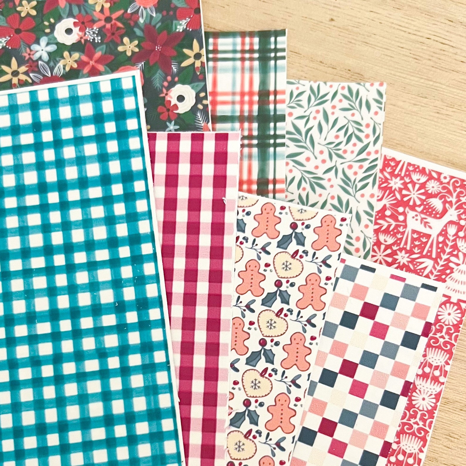 Christmas Print Clay Transfers Magic Transfer Paper for Etsy