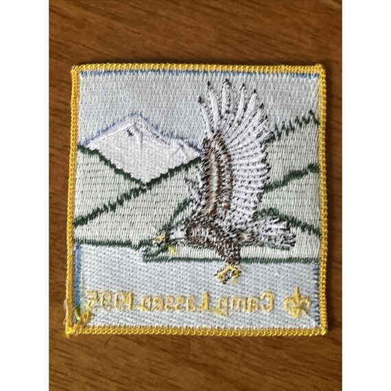 BSA Camp Lassen 1995 Boy Scouts Eagle Patch Vintage Gem