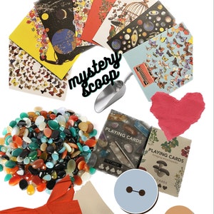 Mystery Scoop Crafters Scrapbooking Gem Buttons Cards