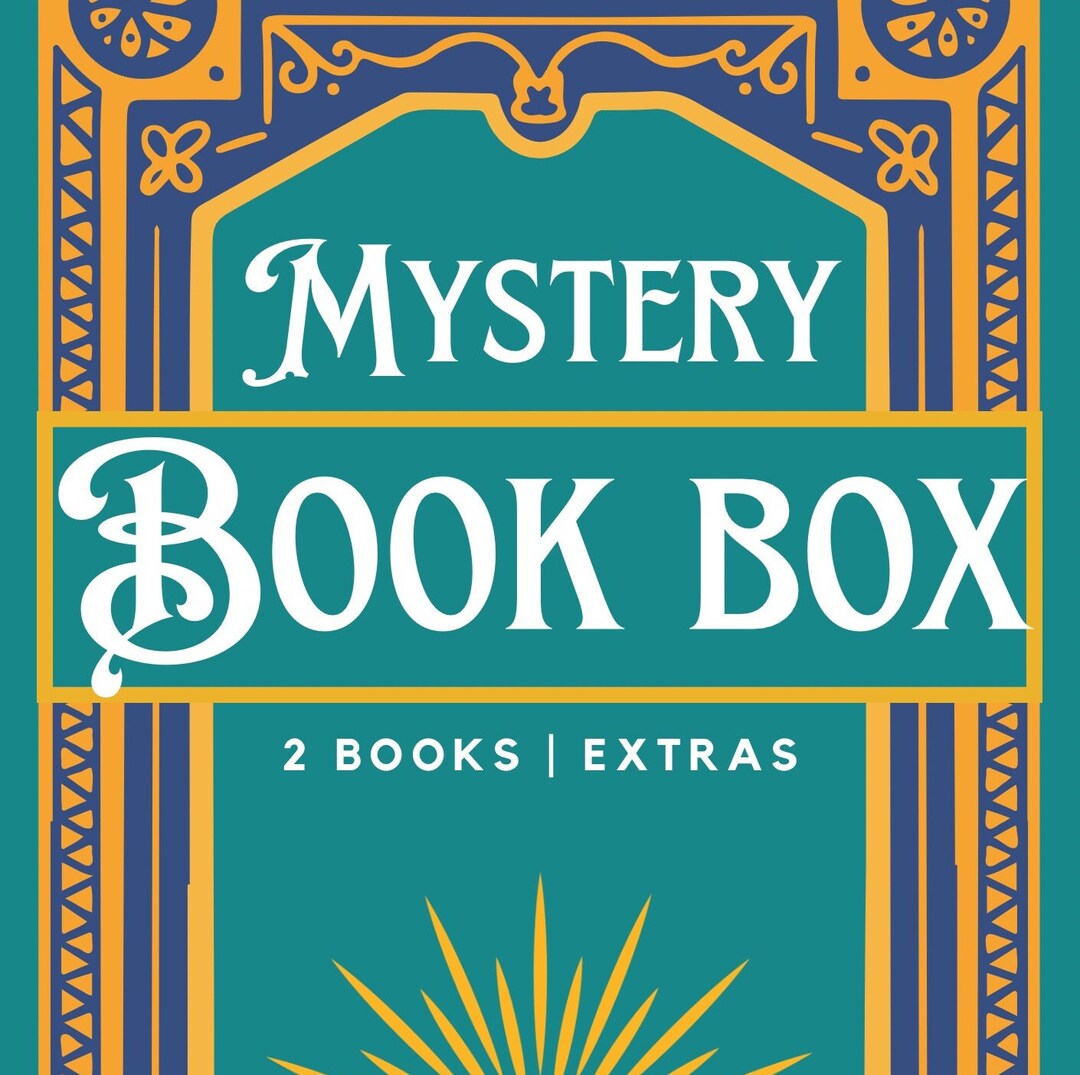 Mystery Book Box Etsy