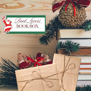 Book Lovers Book Box  | Blind Date with a Book Box | Readers Gift | Christmas Gift