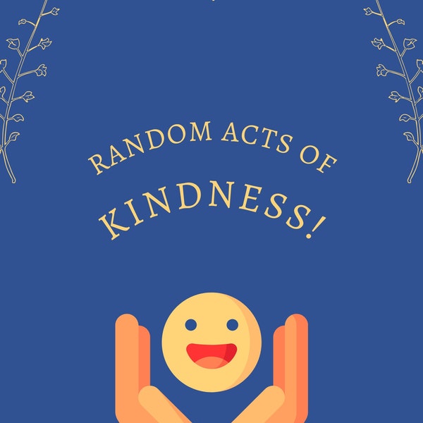 Random Act of Kindness Instant Printable Download | Support Small Business | Ticket to Heaven | Good Karma | Unique Gift