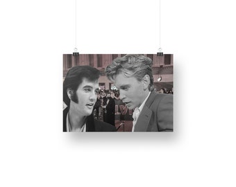 Limited Edition Original Elvis Presley Art Memorabilia Rock and Roll Austin Butler | Gift for