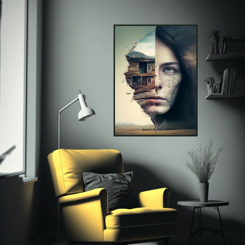 Surreal Wall Art Surreal Image Printable Surreal Art Wall - Etsy