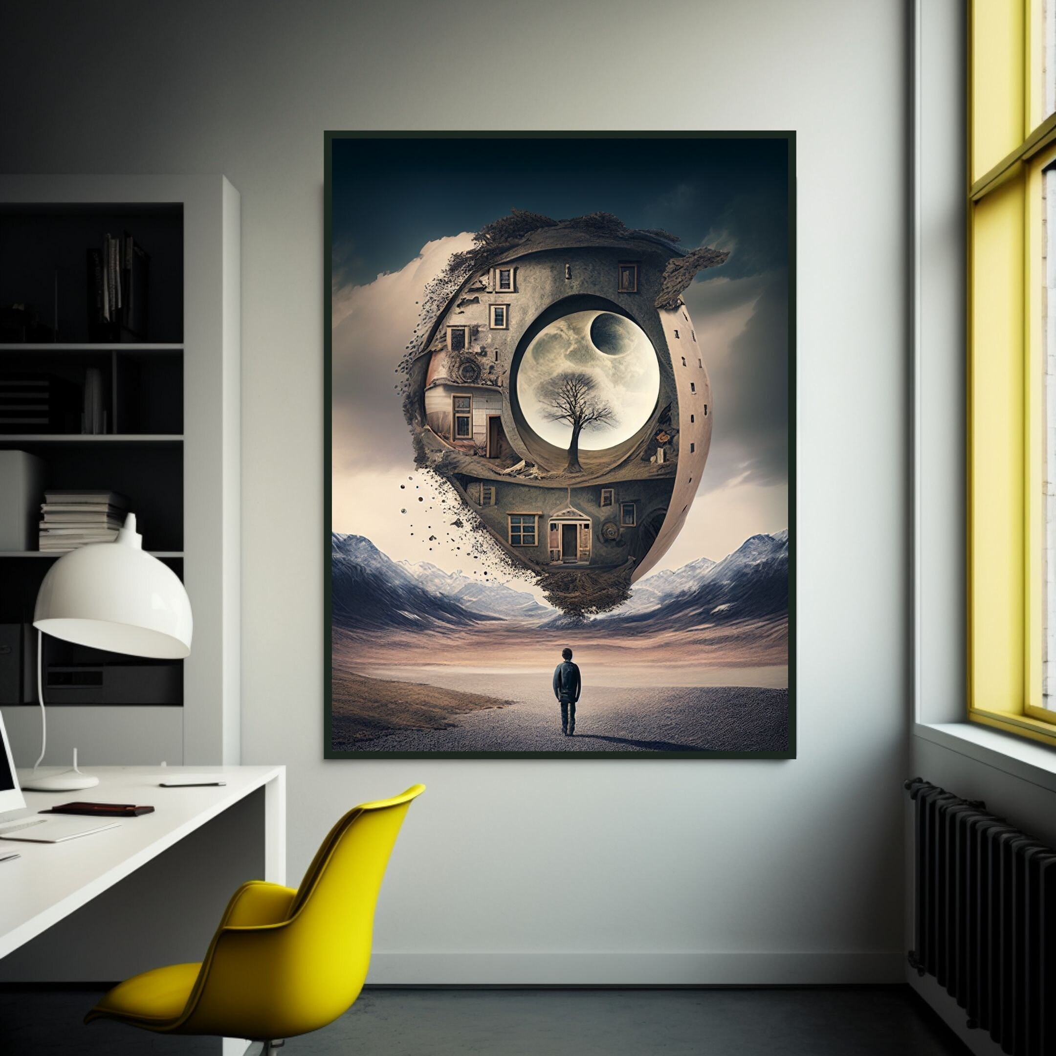 Surreal Wall Art, Surreal Image, Printable, Surreal Art, Wall Art ...