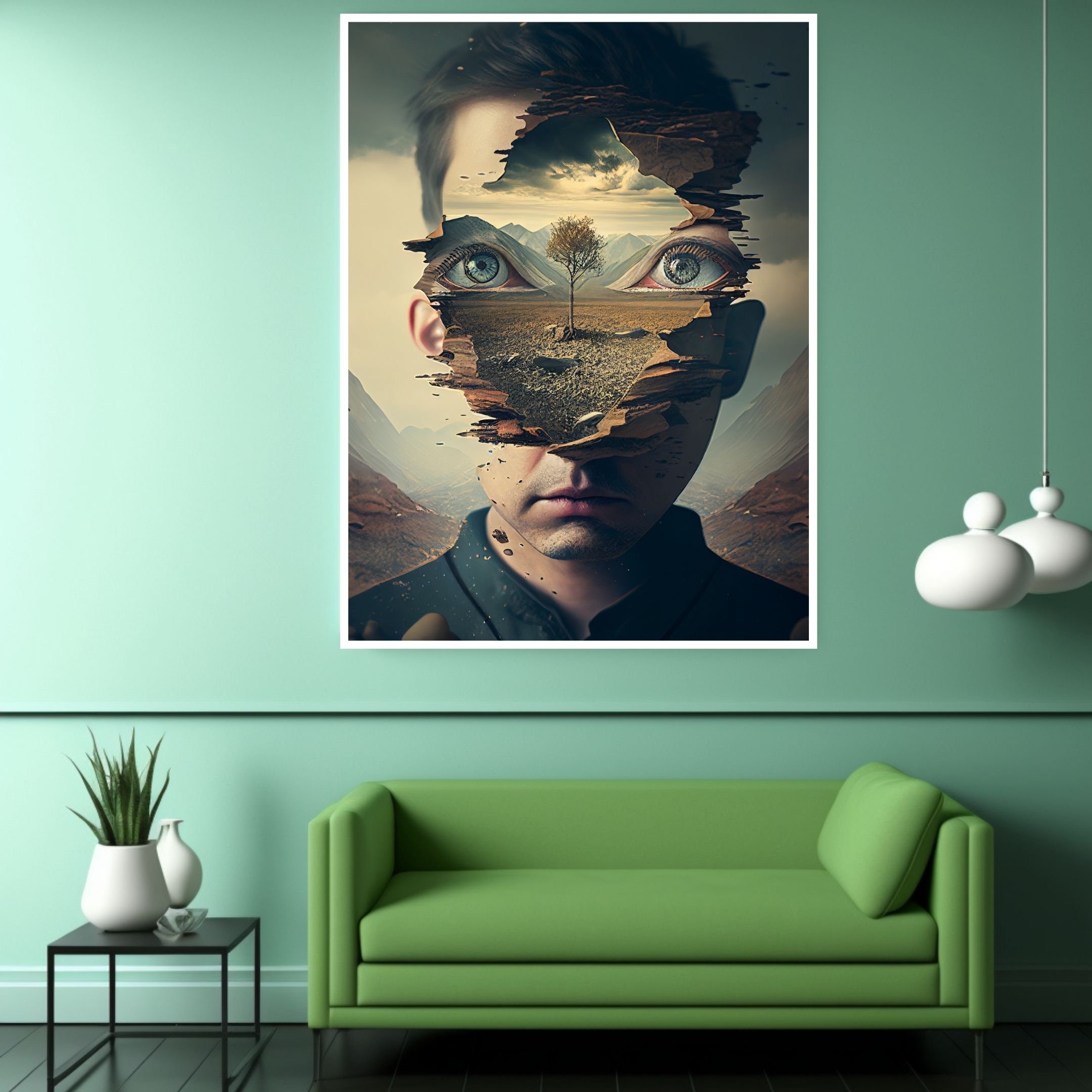 Surreal Wall Art, Surreal Image, Printable, Surreal Art, Wall Art ...