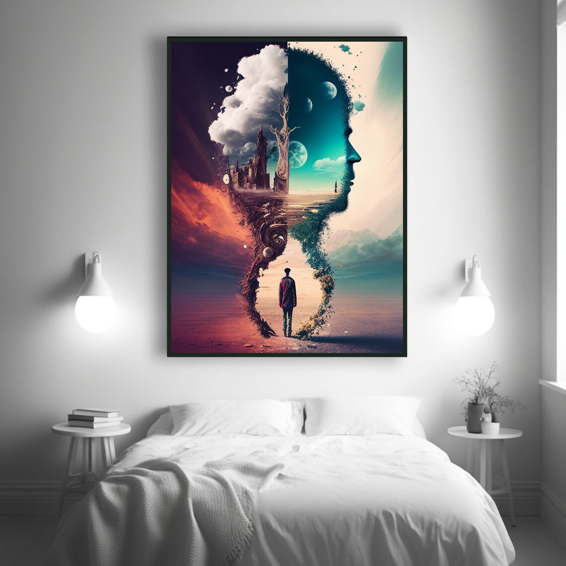 Surreal Wall Art Surreal Image Printable Surreal Art Wall - Etsy