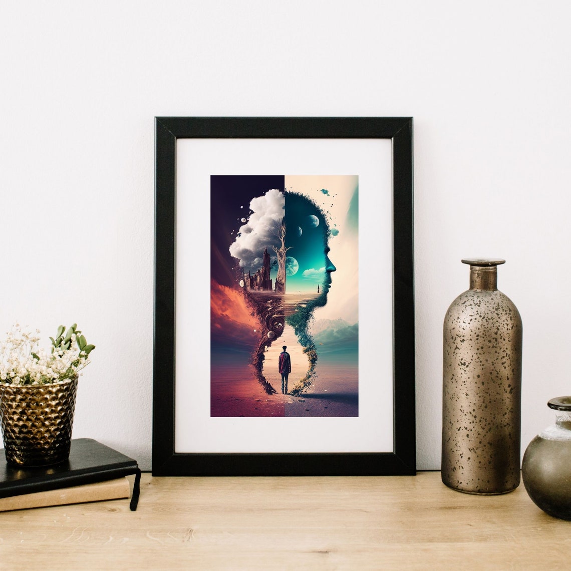 Surreal Wall Art, Surreal Image, Printable, Surreal Art, Wall Art ...