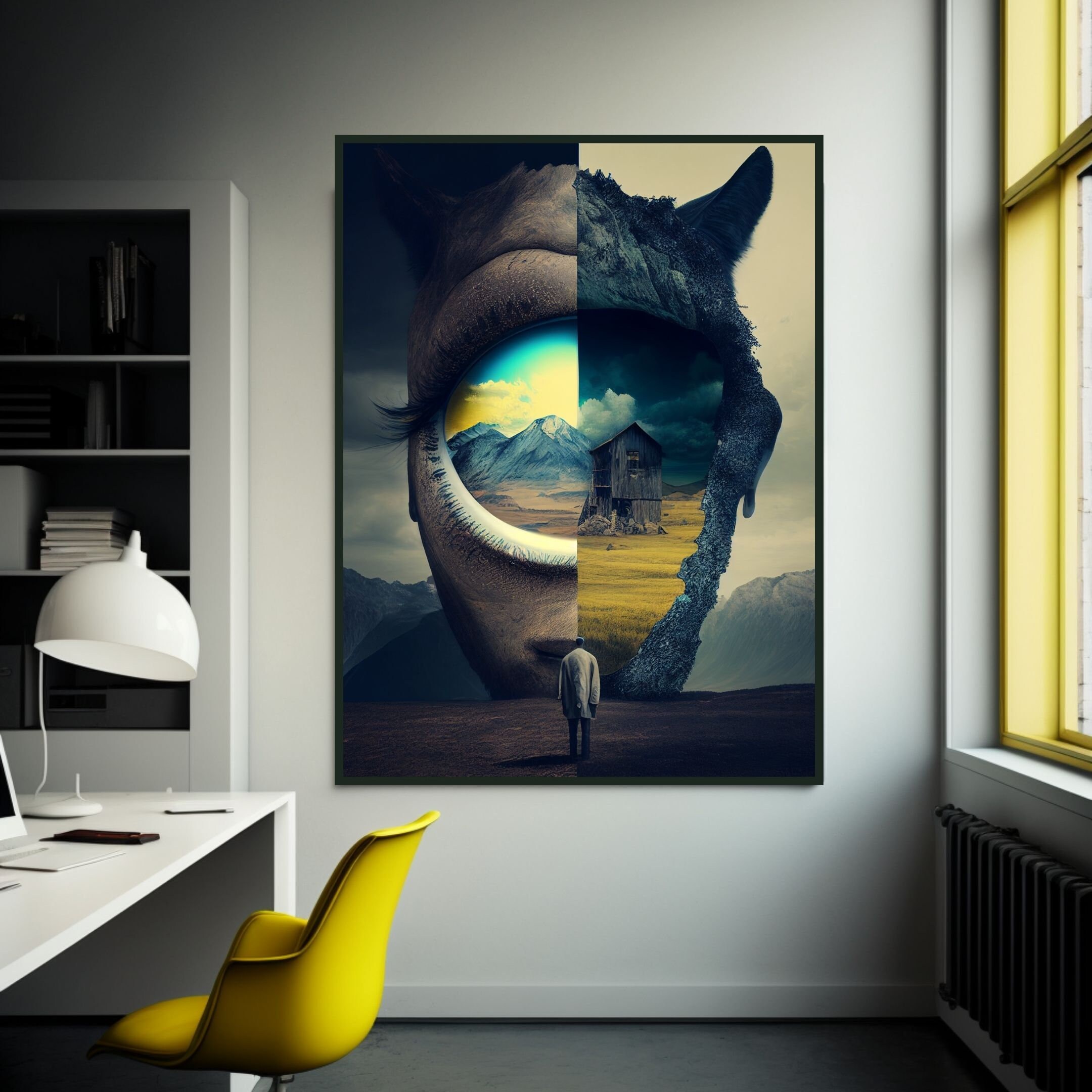 Surreal Wall Art, Surreal Image, Printable, Surreal Art, Wall Art ...