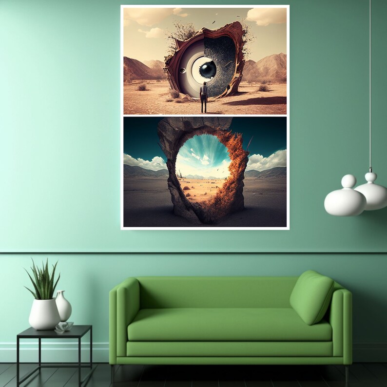 Surreal Wall Art, Surreal Image, Printable, Surreal Art, Wall Art ...