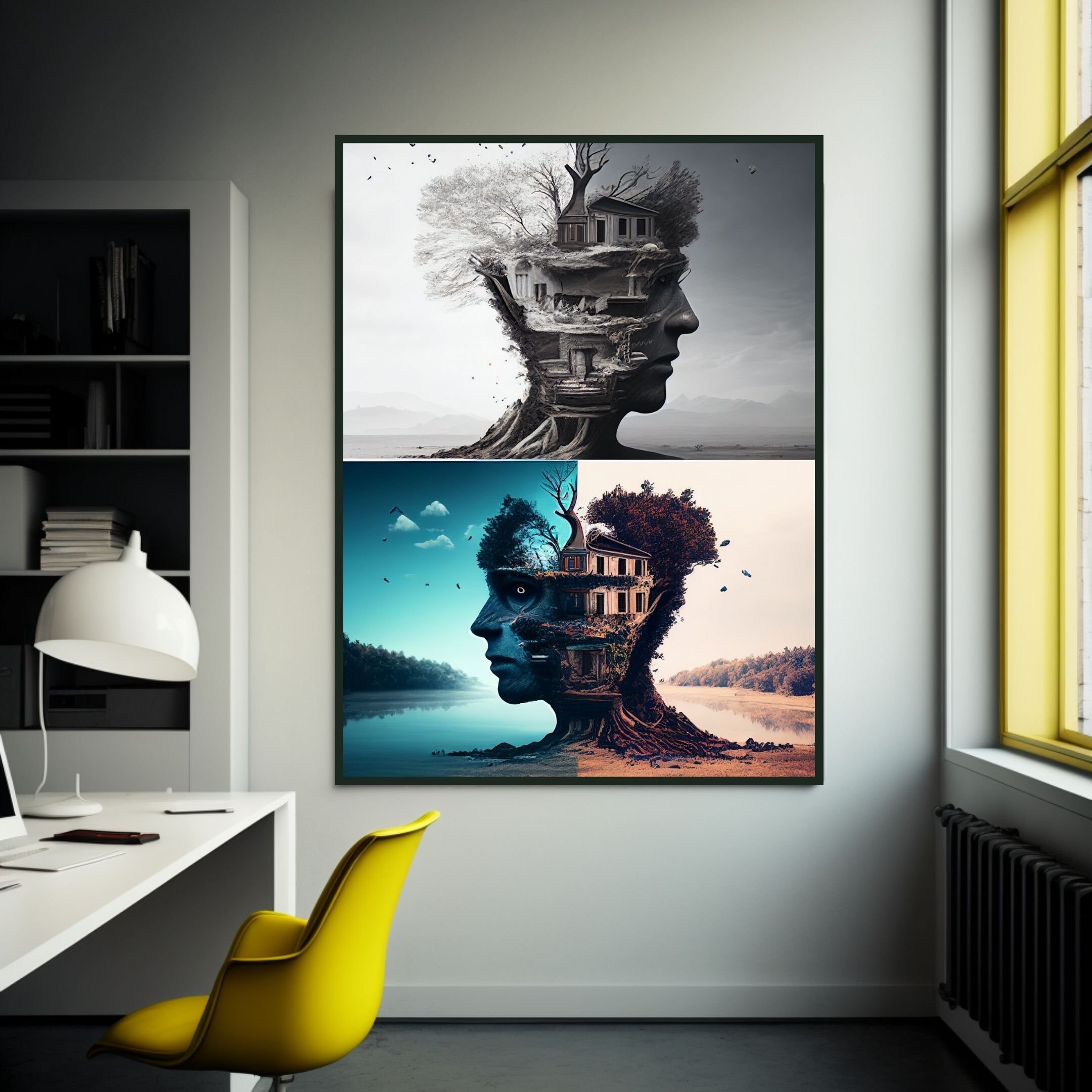 Surreal Wall Art, Surreal Image, Printable, Surreal Art, Wall Art ...