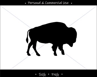Buffalo NY SVG PNG, Solid Line Drawing (Digital Download)
