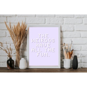 Digital Print/Wall Art/Quote Print/Wall Decor/Pastel Decor/Letter/A4/A5
