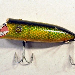 Unbranded All Freshwater Wooden Vintage Fishing Lures