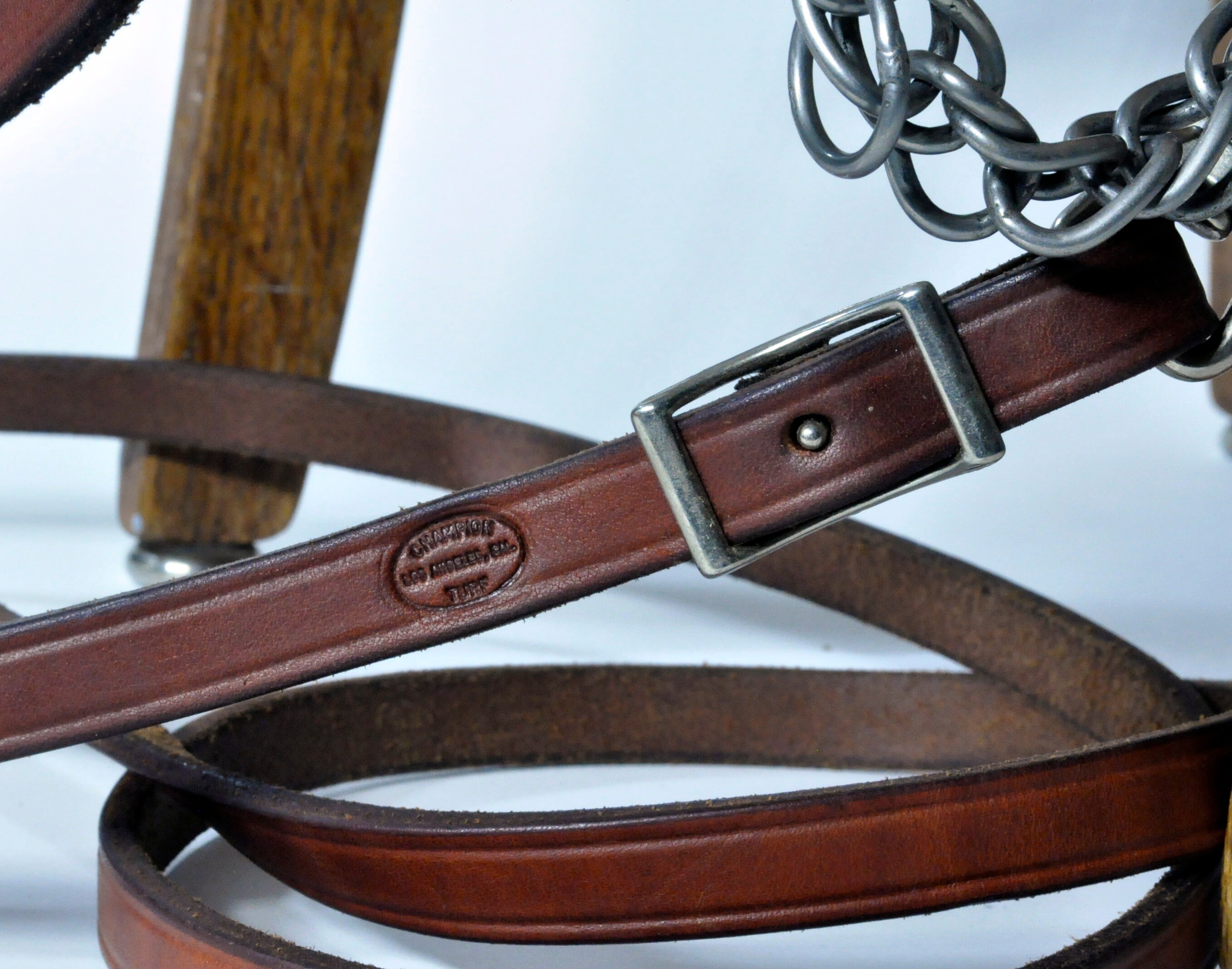 Leather Western Bridle With D Curb Bit Chin Strap and Reins Etsy