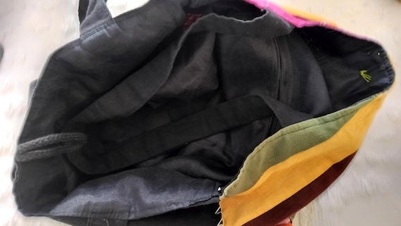 Handmade Patchwork Fabric Large "Snug Bugs" Tote … - image 10