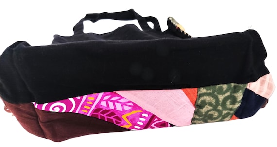 Handmade Patchwork Fabric Large "Snug Bugs" Tote … - image 11