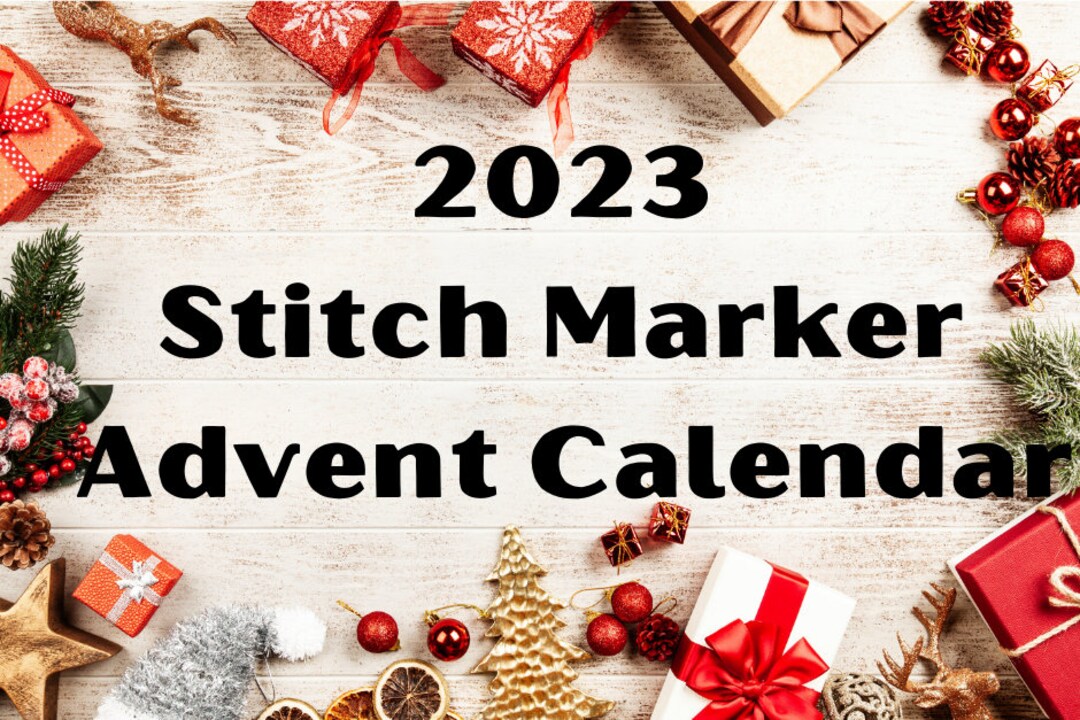 2023 Stitch Marker Advent Calendar Etsy.de