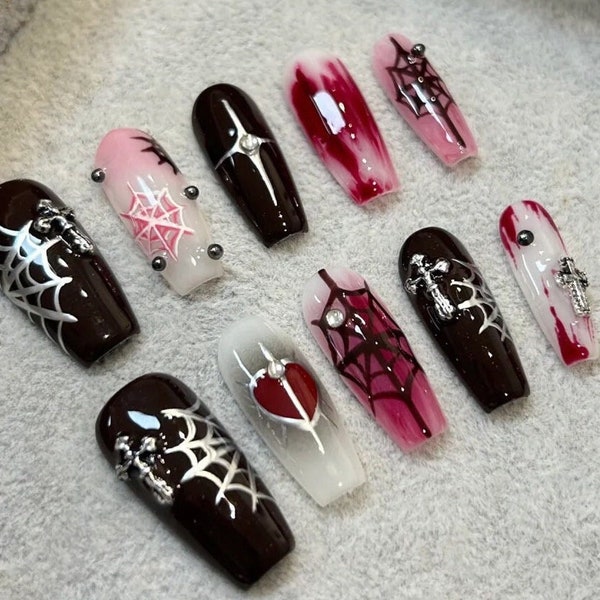 Gothic Nails - Etsy