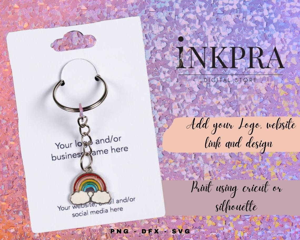 Mega Bundle Key Ring Display Card Svg Key Ring Display Cards - Etsy